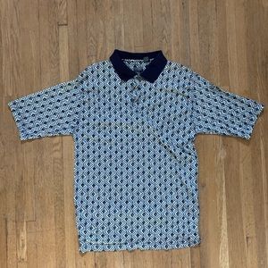 Vintage Printed Polo